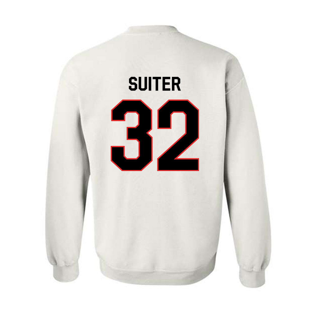 Texas Tech - NCAA Baseball : Bryce Suiter - Classic Shersey Crewneck Sweatshirt-1