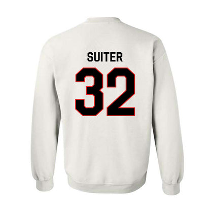Texas Tech - NCAA Baseball : Bryce Suiter - Classic Shersey Crewneck Sweatshirt-1