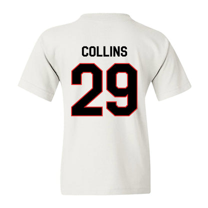 Texas Tech - NCAA Football : Chief Collins - Classic Shersey Youth T-Shirt-1