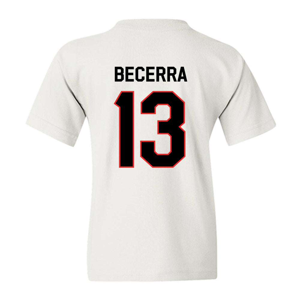 Texas Tech - NCAA Baseball : Donovan Becerra - Classic Shersey Youth T-Shirt-1