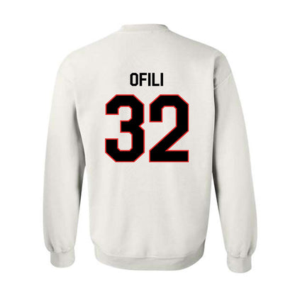 Texas Tech - NCAA Football : Cheta Ofili - Classic Shersey Crewneck Sweatshirt-1