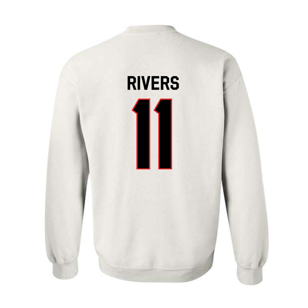 Texas Tech - NCAA Baseball : Davis Rivers - Classic Shersey Crewneck Sweatshirt-1