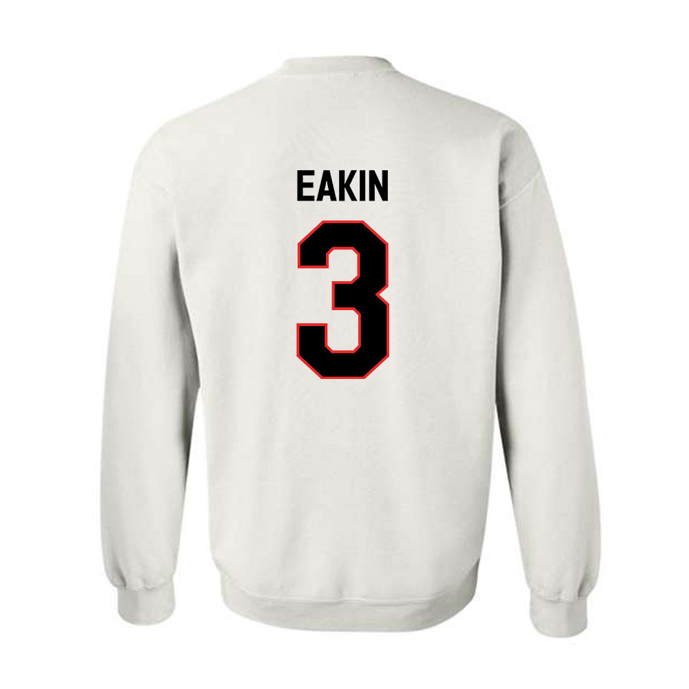 Texas Tech - NCAA Football : Coy Eakin - Classic Shersey Crewneck Sweatshirt-1