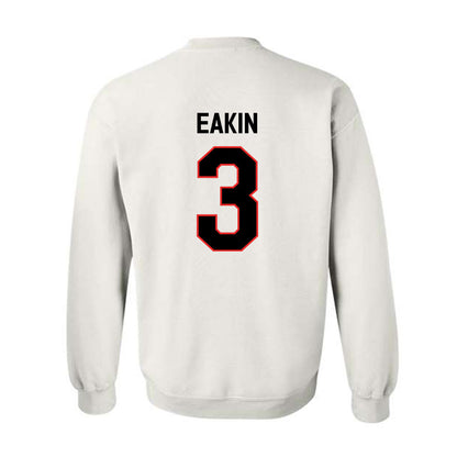 Texas Tech - NCAA Football : Coy Eakin - Classic Shersey Crewneck Sweatshirt-1