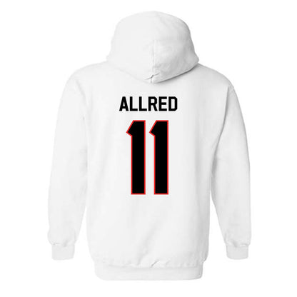 Texas Tech - NCAA Softball : Lauren Allred - Classic Shersey Hooded Sweatshirt-1