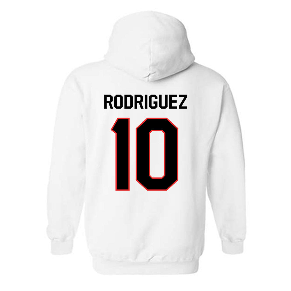 Texas Tech - NCAA Football : Jacob Rodriguez - Classic Shersey Hooded Sweatshirt-1