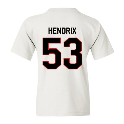 Texas Tech - NCAA Football : Holton Hendrix - Classic Shersey Youth T-Shirt-1