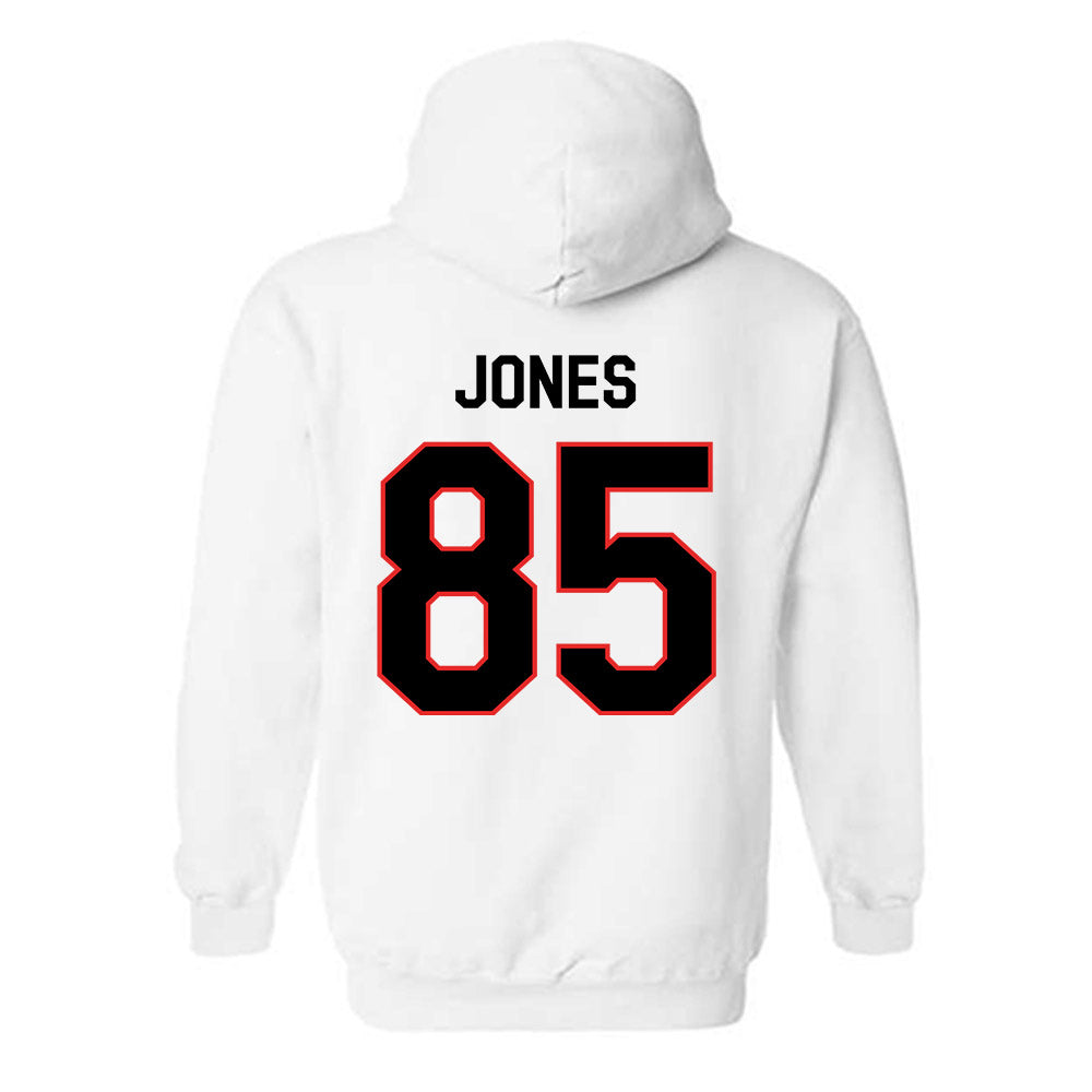 Texas Tech - NCAA Football : Bryson Jones - Classic Shersey Hooded Sweatshirt-1