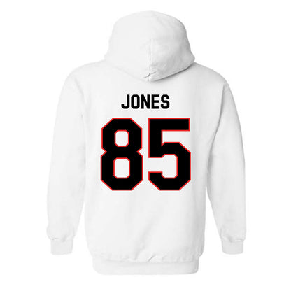 Texas Tech - NCAA Football : Bryson Jones - Classic Shersey Hooded Sweatshirt-1