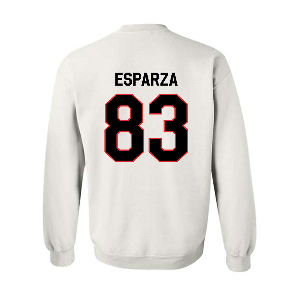 Texas Tech - NCAA Football : Jack Esparza - Classic Shersey Crewneck Sweatshirt-1