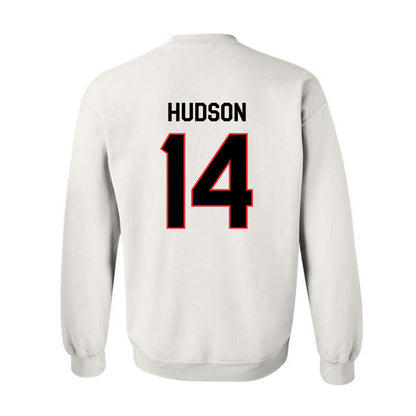 Texas Tech - NCAA Football : Micah Hudson - Classic Shersey Crewneck Sweatshirt-1