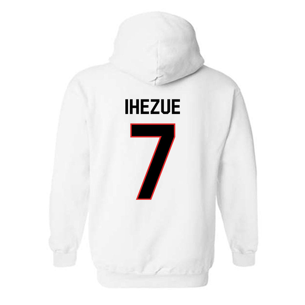 Texas Tech - NCAA Men's Track & Field : Nzube Ihezue - Classic Shersey Hooded Sweatshirt-1