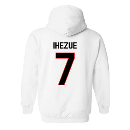 Texas Tech - NCAA Men's Track & Field : Nzube Ihezue - Classic Shersey Hooded Sweatshirt-1