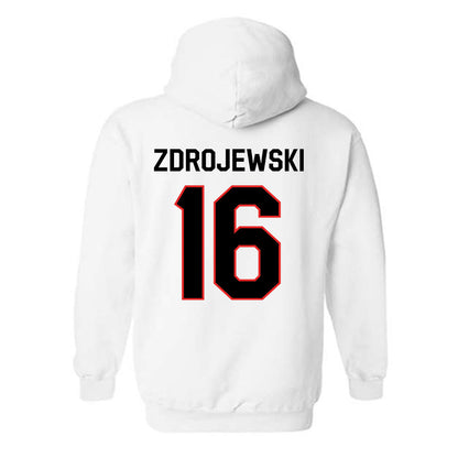 Texas Tech - NCAA Women's Soccer : Taylor Zdrojewski - Classic Shersey Hooded Sweatshirt-1