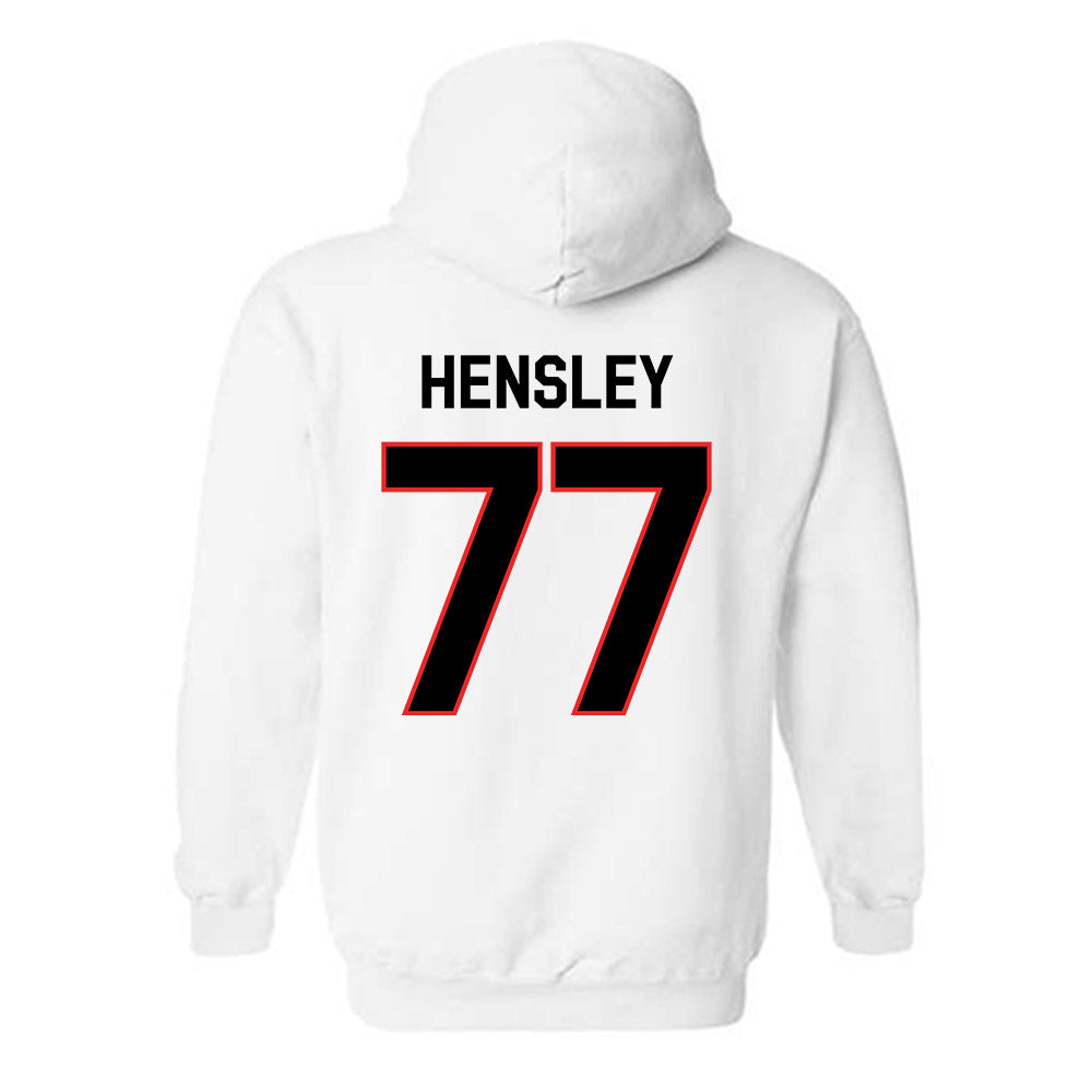 Texas Tech - NCAA Softball : Timber Hensley - Classic Shersey Hooded Sweatshirt-1
