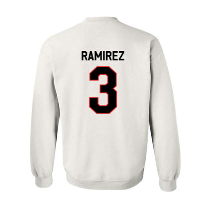 Texas Tech - NCAA Football : Bryce Ramirez - Classic Shersey Crewneck Sweatshirt-1