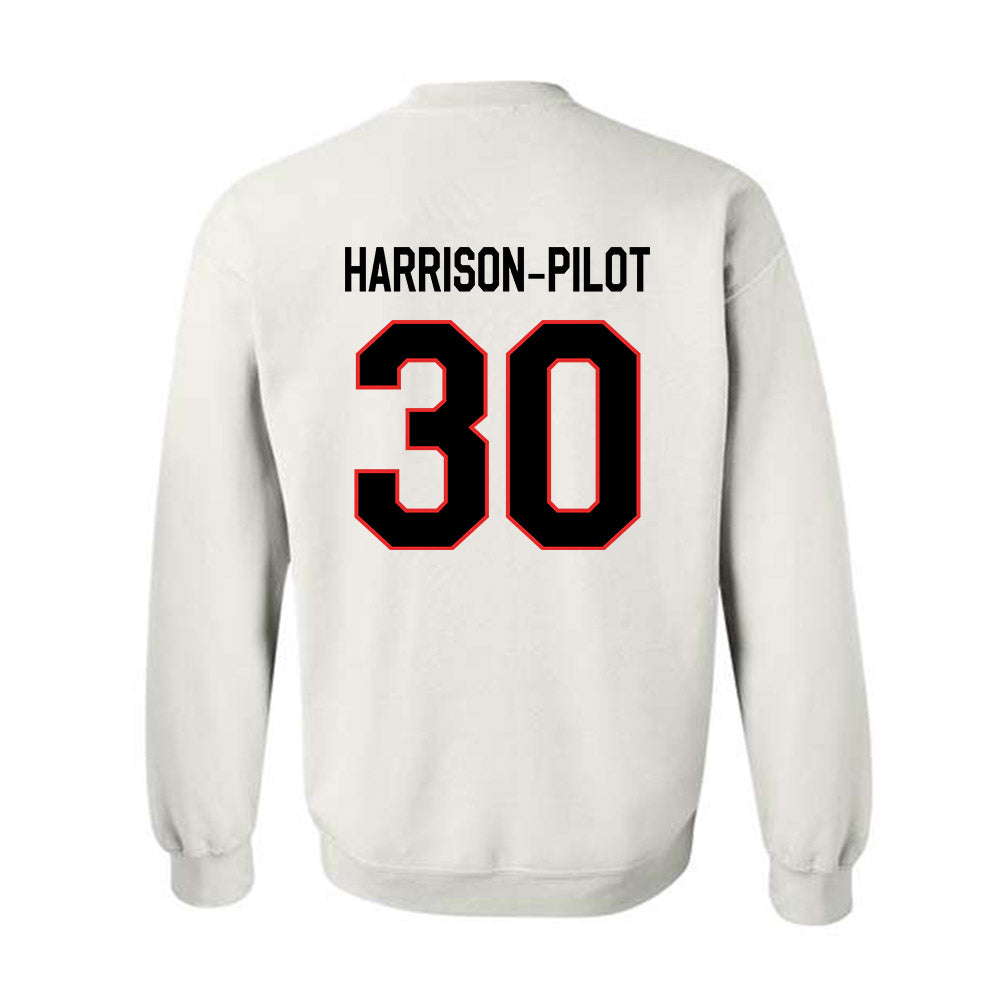 Texas Tech - NCAA Football : Mikal Harrison-Pilot - Classic Shersey Crewneck Sweatshirt-1