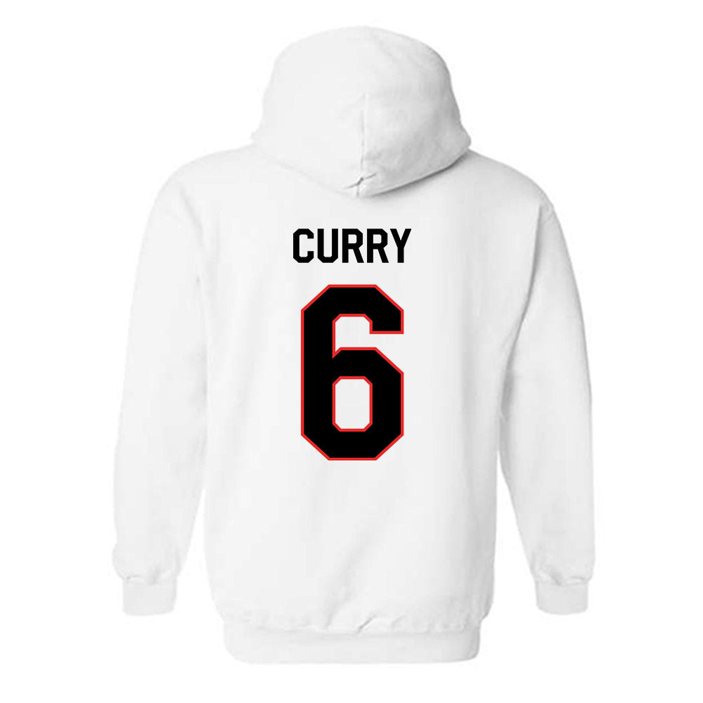 Texas Tech - NCAA Football : John Curry - Classic Shersey Hooded Sweatshirt-1