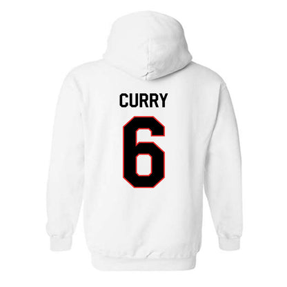 Texas Tech - NCAA Football : John Curry - Classic Shersey Hooded Sweatshirt-1
