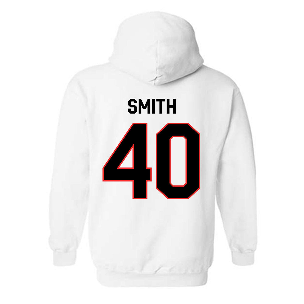 Texas Tech - NCAA Football : Wesley Smith - Classic Shersey Hooded Sweatshirt-1