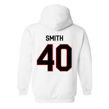 Texas Tech - NCAA Football : Wesley Smith - Classic Shersey Hooded Sweatshirt-1