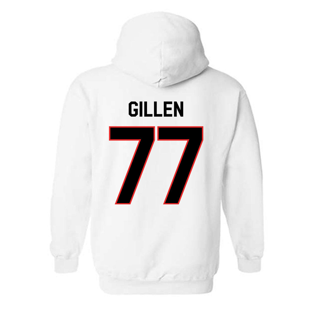 Texas Tech - NCAA Football : Elias Gillen - Classic Shersey Hooded Sweatshirt-1