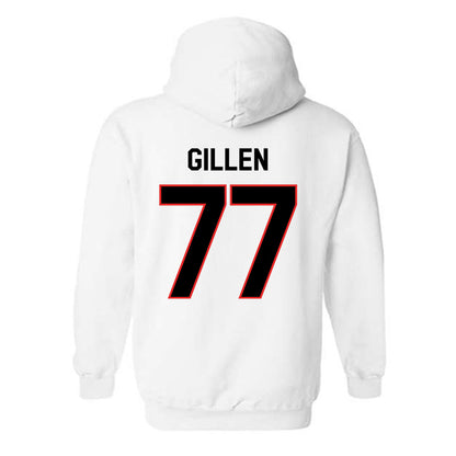 Texas Tech - NCAA Football : Elias Gillen - Classic Shersey Hooded Sweatshirt-1