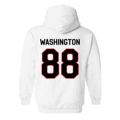 Texas Tech - NCAA Football : Amier Washington - Classic Shersey Hooded Sweatshirt-1