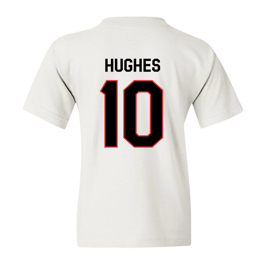Texas Tech - NCAA Baseball : Logan Hughes - Classic Shersey Youth T-Shirt-1