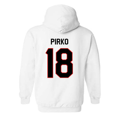 Texas Tech - NCAA Baseball : Lukas Pirko - Classic Shersey Hooded Sweatshirt-1