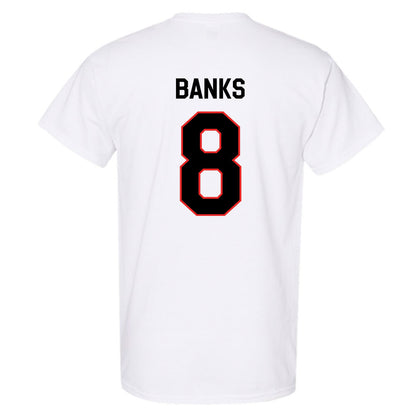 Texas Tech - NCAA Football : E'Maurion Banks - Classic Shersey T-Shirt-1