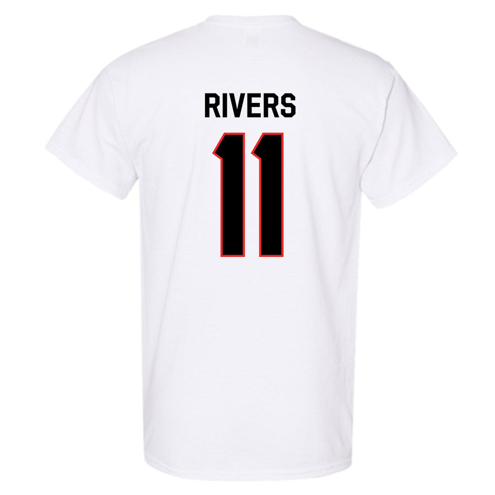 Texas Tech - NCAA Baseball : Davis Rivers - Classic Shersey T-Shirt-1