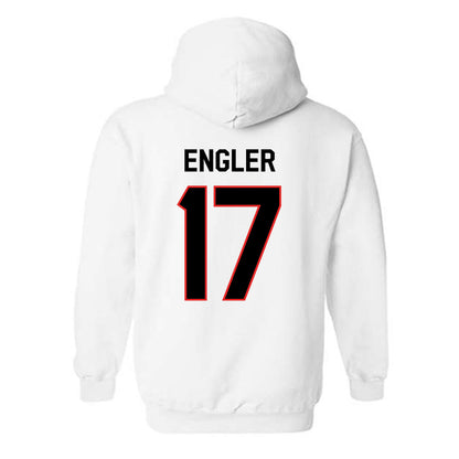Texas Tech - NCAA Women's Volleyball : Reagan Engler - Classic Shersey Hooded Sweatshirt-1