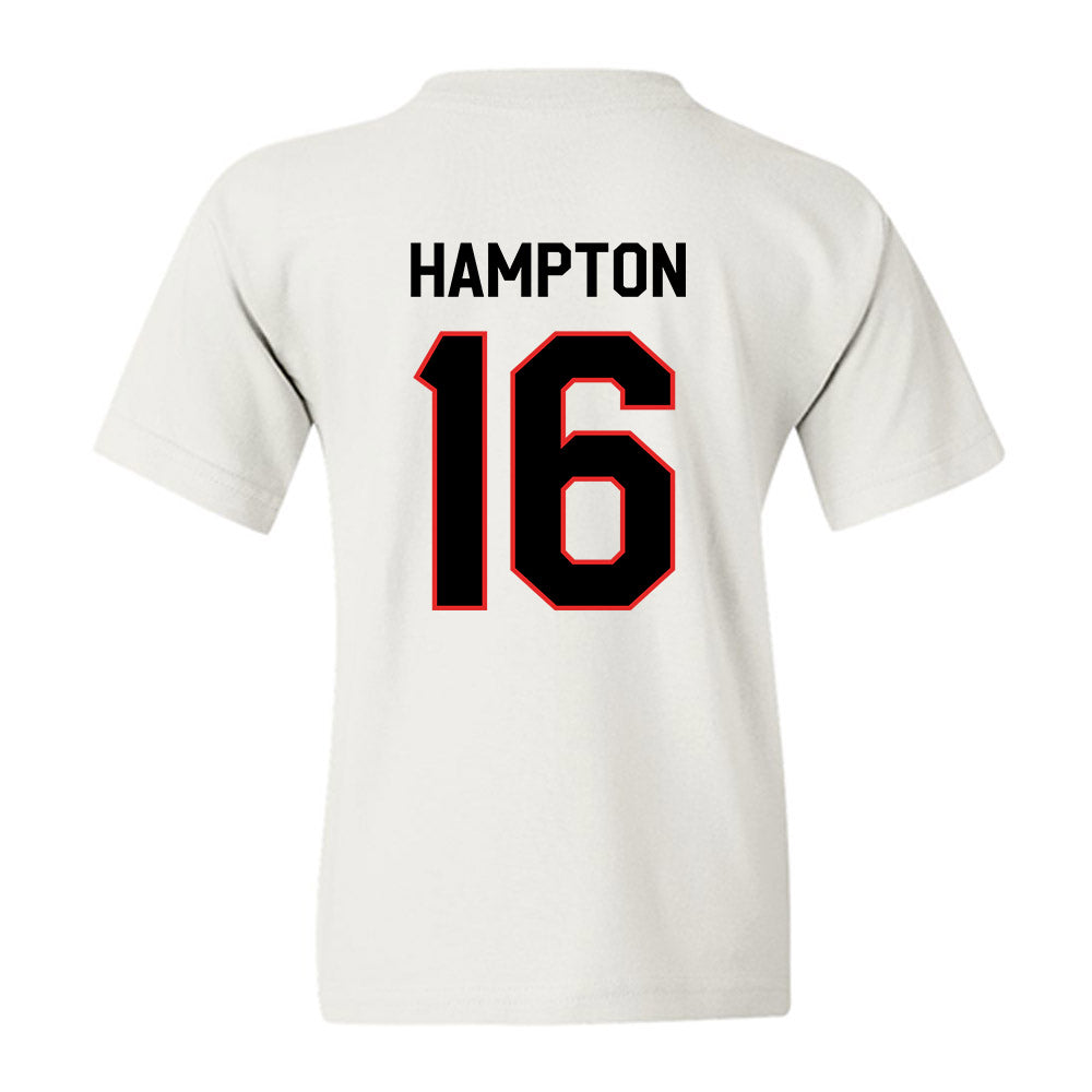 Texas Tech - NCAA Football : Ashton Hampton - Classic Shersey Youth T-Shirt-1