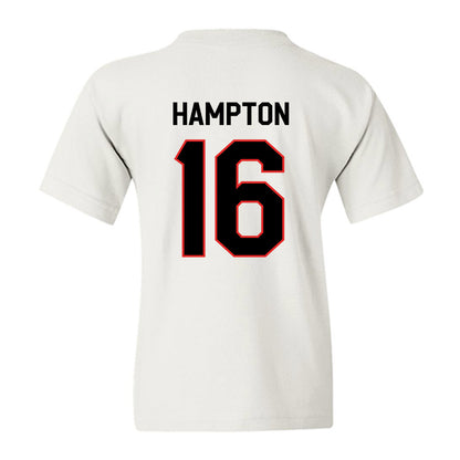 Texas Tech - NCAA Football : Ashton Hampton - Classic Shersey Youth T-Shirt-1