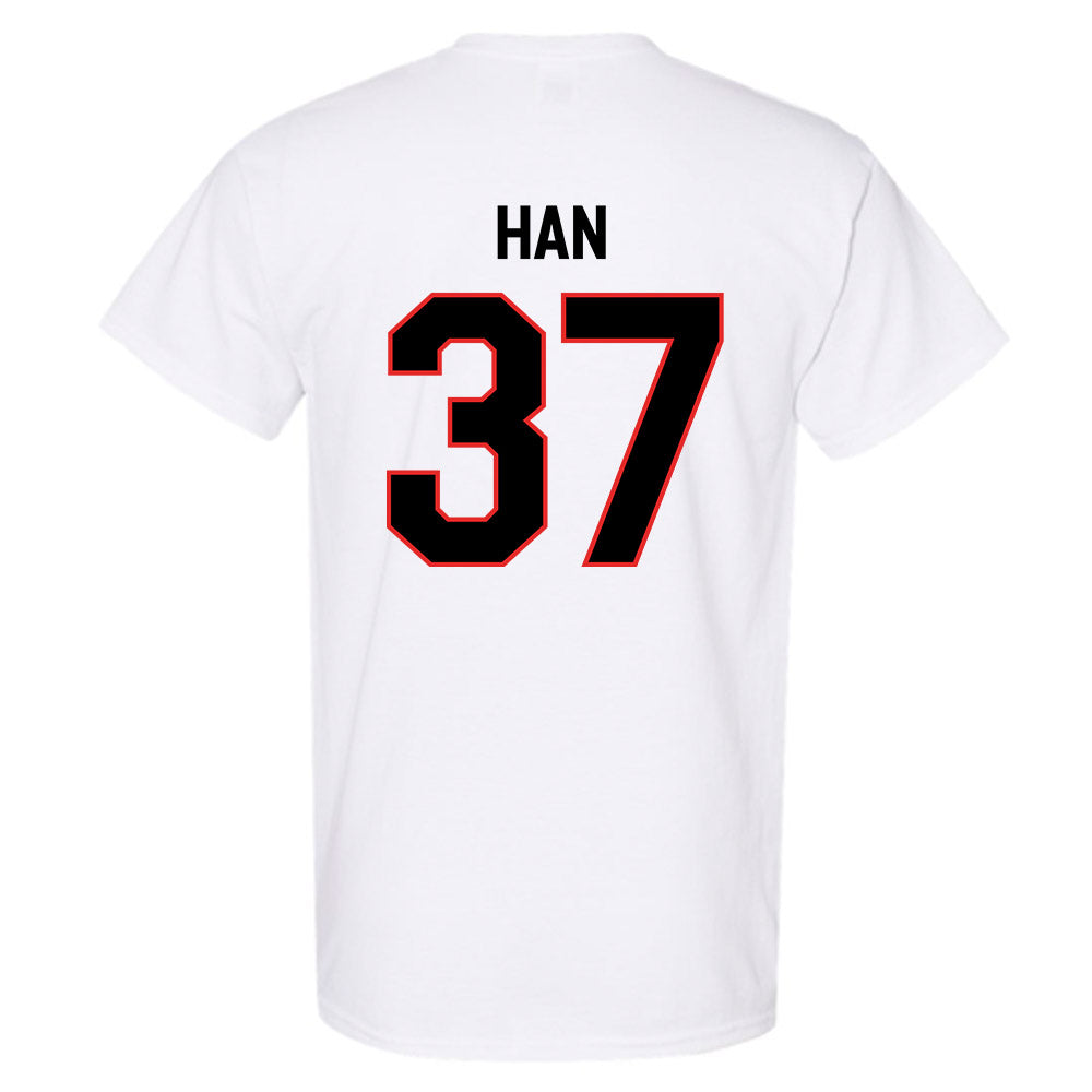 Texas Tech - NCAA Baseball : Heeryun Han - Classic Shersey T-Shirt-1