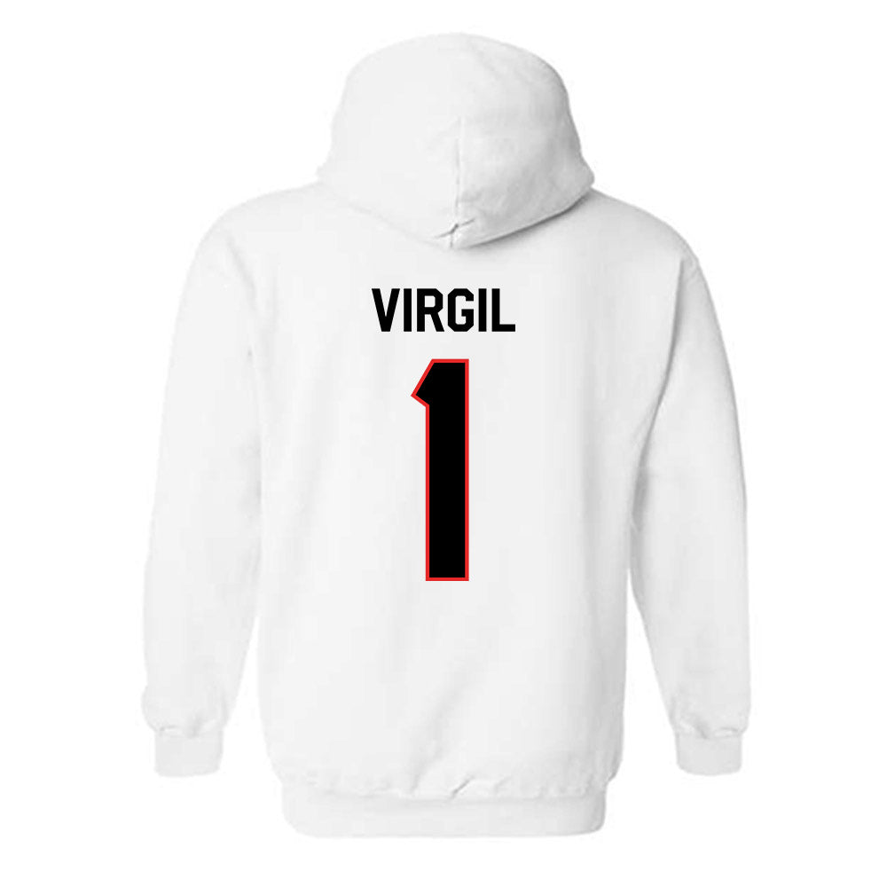 Texas Tech - NCAA Football : reggie Virgil - Classic Shersey Hooded Sweatshirt-1