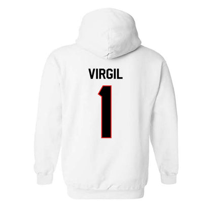 Texas Tech - NCAA Football : reggie Virgil - Classic Shersey Hooded Sweatshirt-1