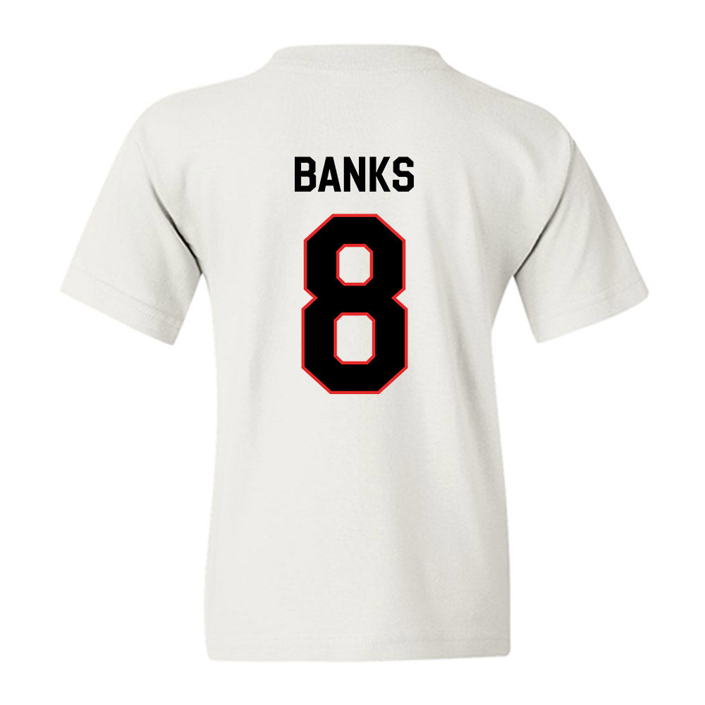 Texas Tech - NCAA Football : E'Maurion Banks - Classic Shersey Youth T-Shirt-1