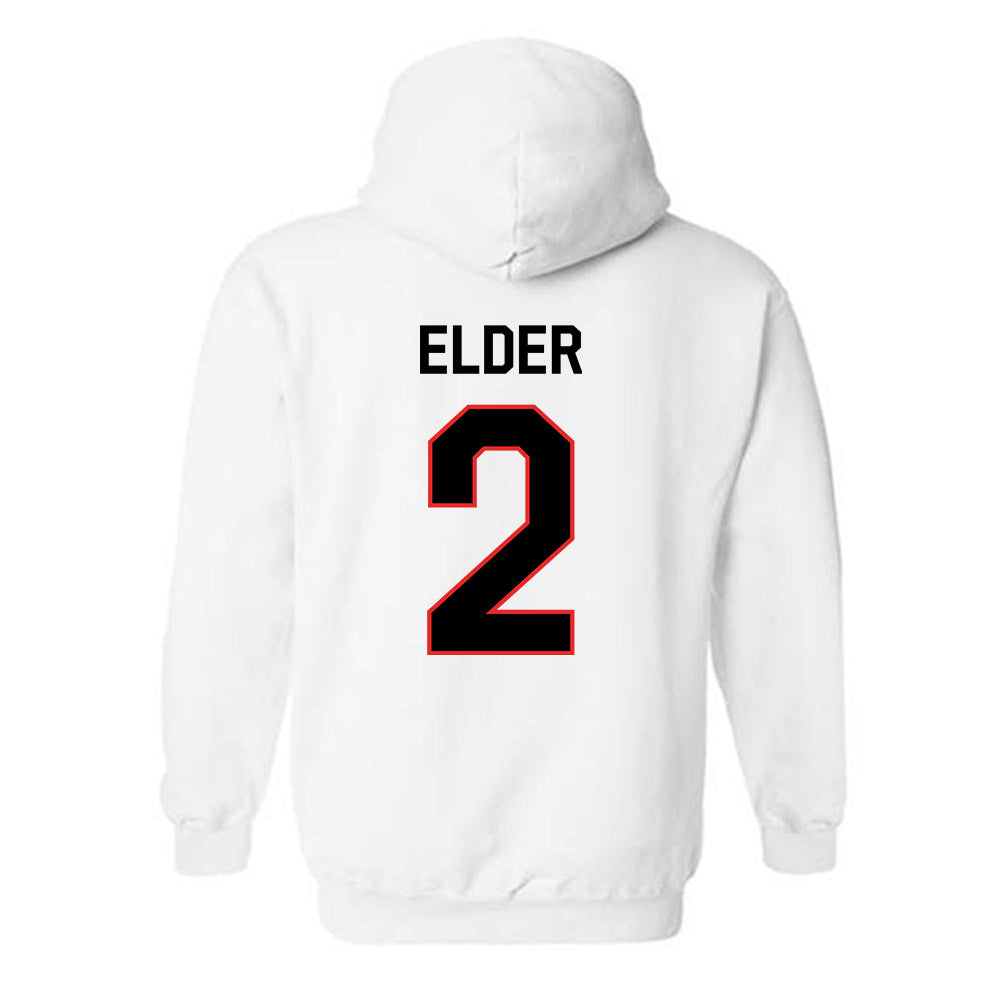 Texas Tech - NCAA Softball : Demi Elder - Classic Shersey Hooded Sweatshirt-1