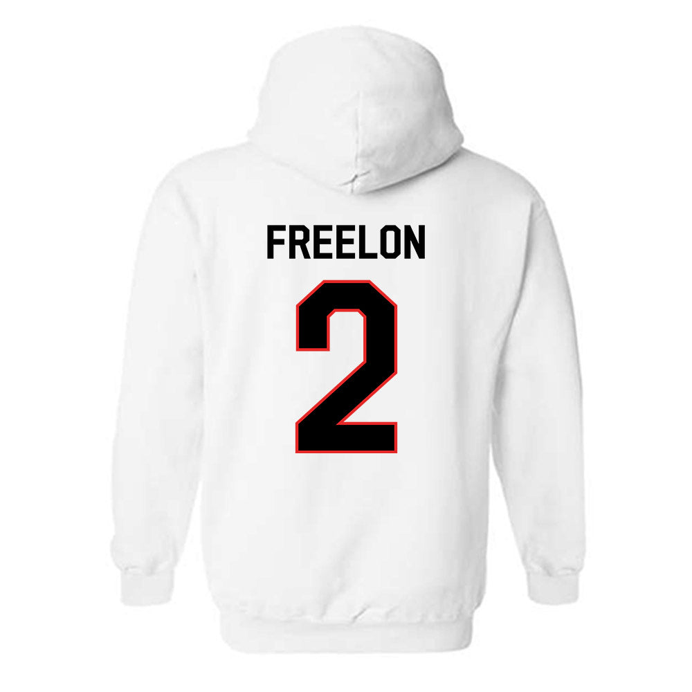 Texas Tech - NCAA Women's Basketball : Kilah Freelon - Classic Shersey Hooded Sweatshirt-1