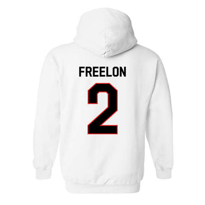 Texas Tech - NCAA Women's Basketball : Kilah Freelon - Classic Shersey Hooded Sweatshirt-1