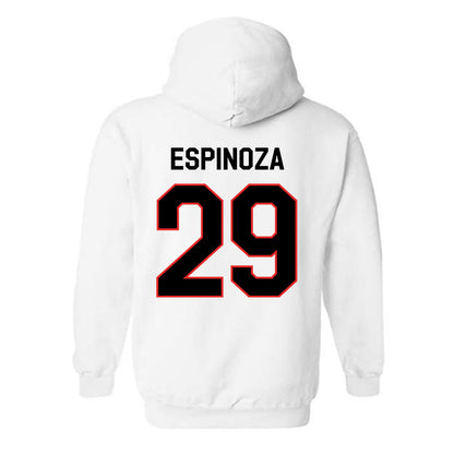 Texas Tech - NCAA Baseball : Jorden Espinoza - Classic Shersey Hooded Sweatshirt-1
