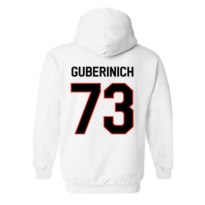 Texas Tech - NCAA Football : Danilo Guberinich - Classic Shersey Hooded Sweatshirt-1