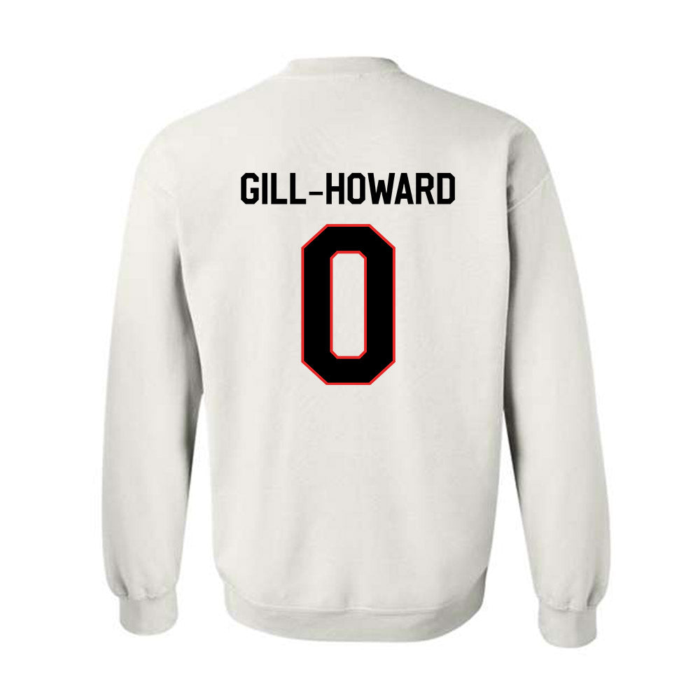 Texas Tech - NCAA Football : Skyler Gill-Howard - Classic Shersey Crewneck Sweatshirt-1