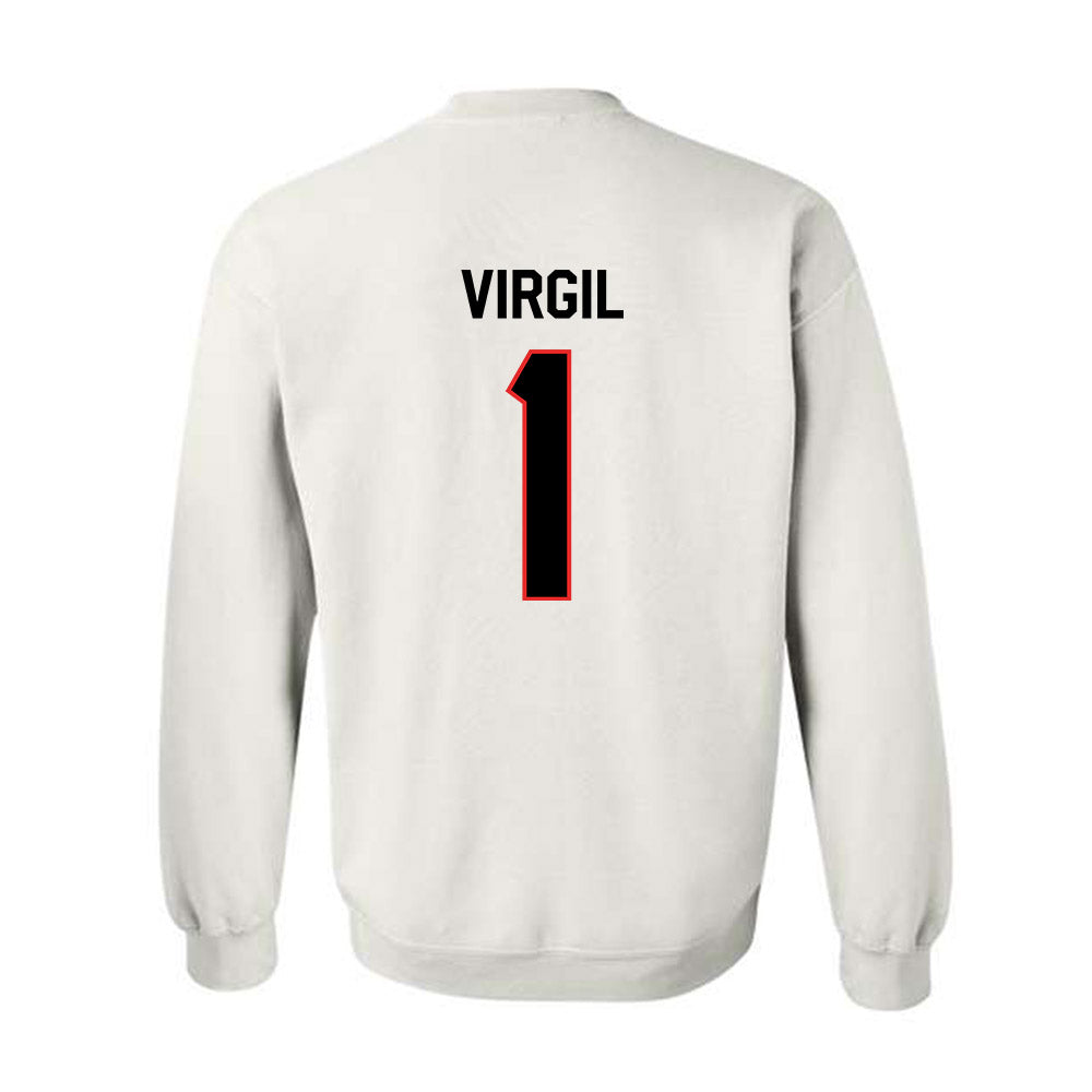 Texas Tech - NCAA Football : reggie Virgil - Classic Shersey Crewneck Sweatshirt-1