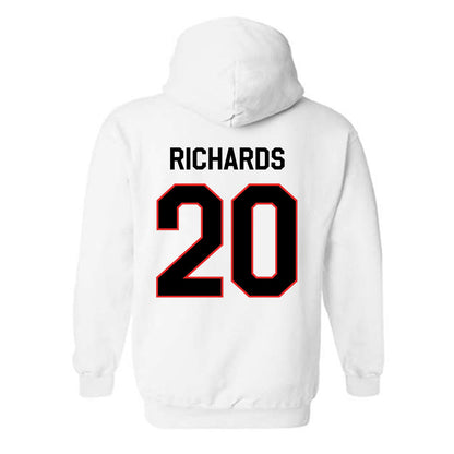 Texas Tech - NCAA Softball : Mia Richards - Classic Shersey Hooded Sweatshirt-1