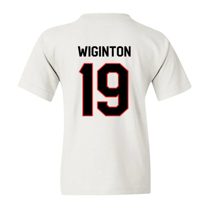 Texas Tech - NCAA Football : Haydon Wiginton - Classic Shersey Youth T-Shirt-1