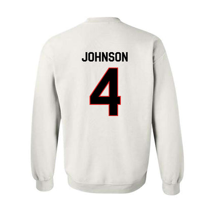 Texas Tech - NCAA Baseball : Kendyl Johnson - Classic Shersey Crewneck Sweatshirt-1