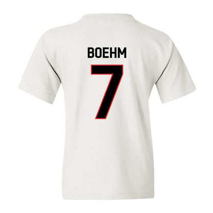 Texas Tech - NCAA Baseball : Garet Boehm - Classic Shersey Youth T-Shirt-1